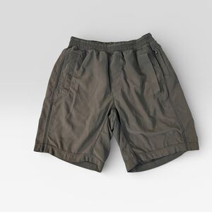 Lululemon Mens Pace Breaker Short Size Med Black Lined 9" Athletic Outdoor